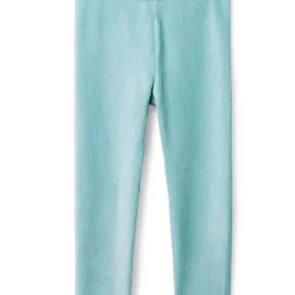 Janie and Jack 100047409 Aqua Corduroy Legging NWT